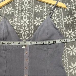 NEW Free People‎ Make it Snappy Lilac Bodycon Midi Slip Dress Small Soft Girl thumbnail 12