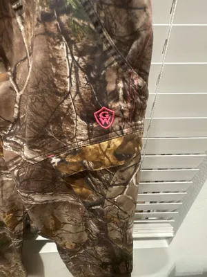 Game Winner Realtree Camo Cargo Pants Size S (4-6) Hunting Cotton thumbnail 2