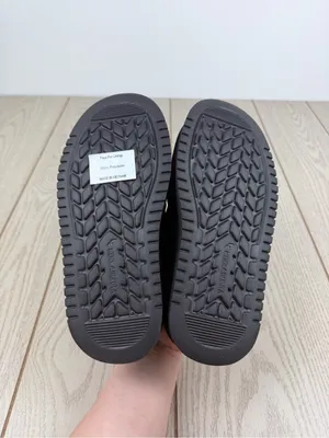 Koolaburra by UGG Women's Burree Platform Slippers US5 Black & Grey Trim $90 thumbnail 7