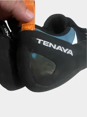 Tenaya Tanta Climbing Shoes Blue Black Dual Velcro Men 7 Women 8 EU 39.5 thumbnail 7