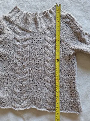 Free People Avalon Boucle Knit Mock Neck Cropped Sweater M thumbnail 6