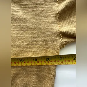 Free People 5 Star Tee Golden Palm Raw Hems Distressed Grunge Sweatshirt M thumbnail 7