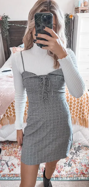 Forever 21 Plaid Mini Dress thumbnail 4