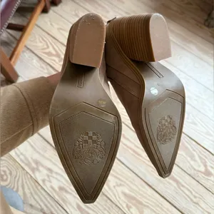 Vince Camuto Gardenia booties size 8 - see pics for wear thumbnail 5