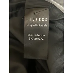 NEW Lioness Women' Black Long Sleeve Double Breasted Blazer Suit Jacket Size XXL thumbnail 6