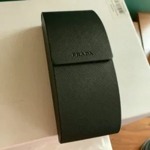 Prada 61mm Oval Sunglasses silver thumbnail 3