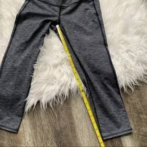 ATHLETA Chaturanga Capri Legging Charcoal Gray thumbnail 7