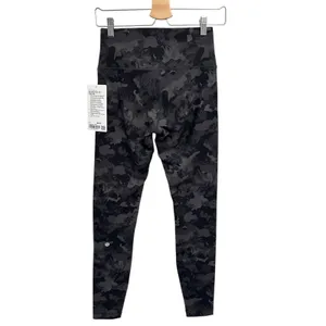 Lululemon Wunder Train High-Rise Tight 28" Hidden Heritage Lace Black Multi 8 thumbnail 5