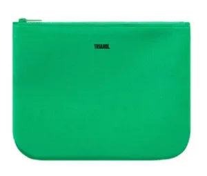 TRIANGL Jungle Green Neoprene Zip Pouch thumbnail 1