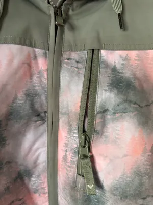 Roxy Presence Parka Jacket in Sea Pine Mystery Fog thumbnail 7