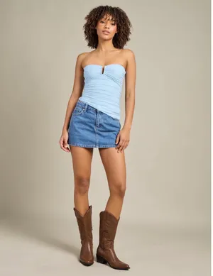 NWT Denim Skirt - City Beach Australia thumbnail 4