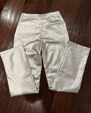 Metallic Jeans Silver Size M thumbnail 2