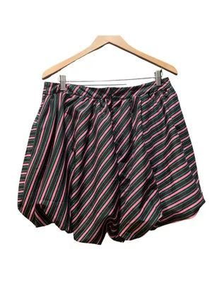 Wicked Movie Paul Tazewell sz L Striped Bubble Skirt Women's pink green Broadway thumbnail 3