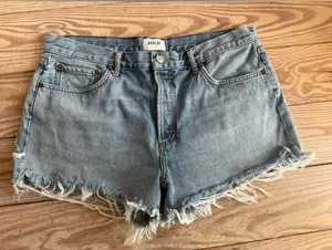AGOLDE Denim Shorts size 32 thumbnail 1