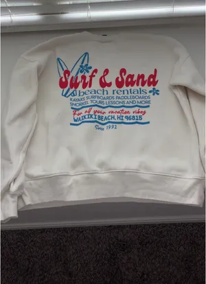 Target cream sweatshirt thumbnail 2