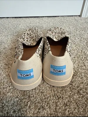 Cheetah print Tom’s Tan Size 7.5 thumbnail 3