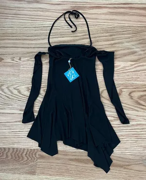Verge Girl Black Off Shoulder Dress thumbnail 3