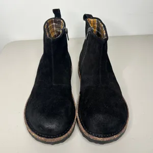Birkenstock Melrose Black Suede Boot Size 40 thumbnail 2