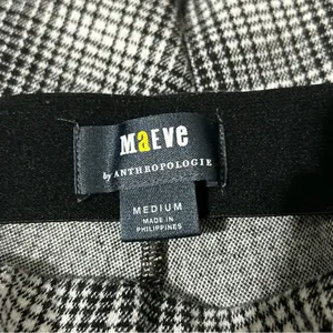Anthropologie Maeve Plaid Bootcut Pull On Pants Preppy Academia Office Work thumbnail 9