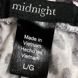 Midnight Women’s Cheetah Print Drawstring Pajama Pants - Size Large - VGUC thumbnail 6