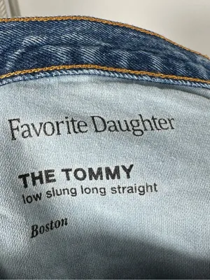 Favorite Daughter The Tommy Boston Low Slung Straight Jeans Size 27‎ thumbnail 10