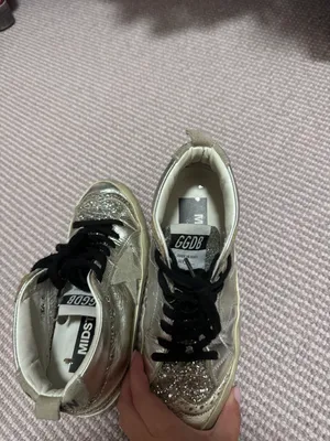 Golden Goose Midstar Grey Silver Sequin thumbnail 7