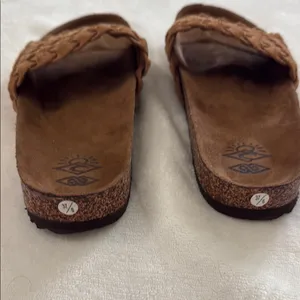 Rip Curl Marbella Woven suede Slides thumbnail 2