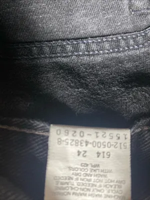 Vintage Levis Jeans 512 Slim Fit Tapered Leg Made USA Womens 8M Black thumbnail 9