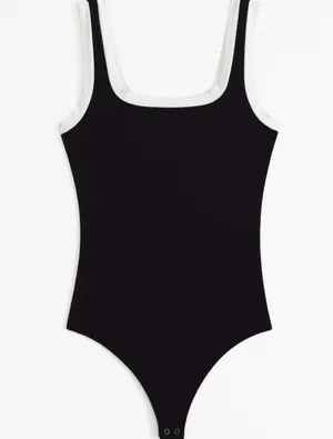 Abercrombie & Fitch Cotton-Modal Bodysuit thumbnail 4