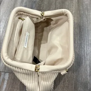 Anthropologie Faux Leather Clamshell Clutch thumbnail 7