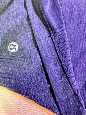 Lululemon Men’s Metal Vent 1/2-Zip Tech “Pelaton” Navy Size Medium thumbnail 6
