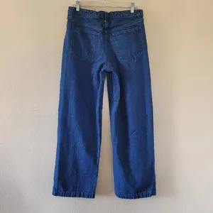 Abercrombie & Fitch Blue Wide Leg Jeans thumbnail 8