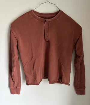 Aerie Cropped crewneck thumbnail 1