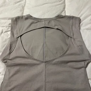 FP Beach Gray Sleeveless Simone Open Back Maxi Dress - NWOT - Size L thumbnail 8