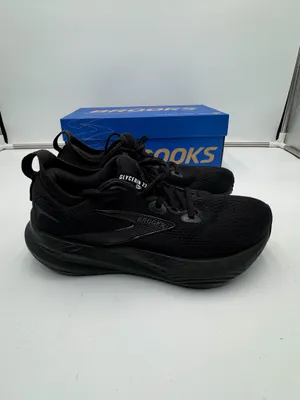 Brooks Glycerin 22 Womens Running Shoes Size 6.5 B Black Black Ebony With Box thumbnail 6
