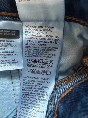 Levis 501 Premium Dark Wash Button Fly Jeans 28" Inseam Size 26 thumbnail 8