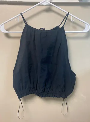 ZARA Halter Crop Top thumbnail 1