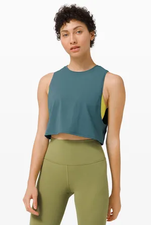 Muscle Love Crop Top Tank thumbnail 1