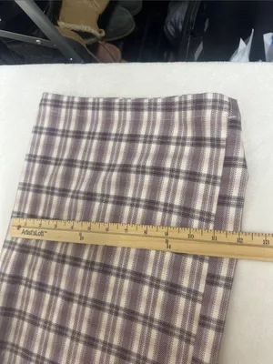 No Boundaries Mauve Plaid Wide-Leg Pants These run big I’m a M/L and they fit me thumbnail 7