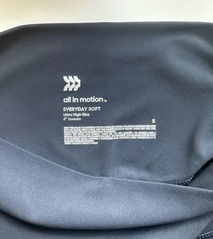All in Motion Navy Biker Shorts thumbnail 4