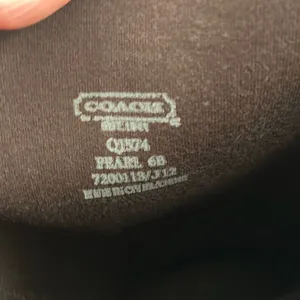 Coach Womens Brown Beige Logo Lace-Up Round Toe Rain Boots Size 6B thumbnail 6