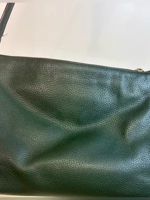 kate spa Kate Spade NY Jackson Forest Green Leather Crossbody Bag Purse Top Zip thumbnail 5