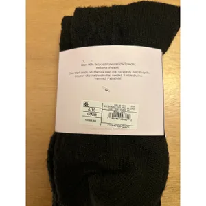 New Women's Auden Knee High Boot Socks Super soft Black Shoe size 4-10 thumbnail 4