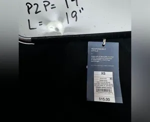 Universal Thread Black Top XS new w tags! thumbnail 5