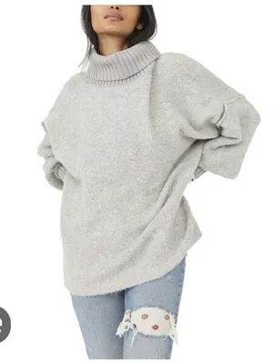 Free People‎ Milo Pullover sweater Size M thumbnail 1