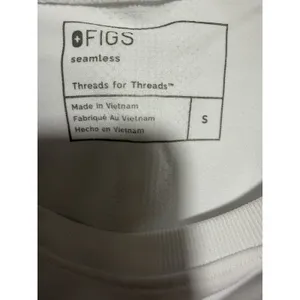 Figs Seamless Longsleeve Underscrub Top‎ White Women's Size Small thumbnail 11