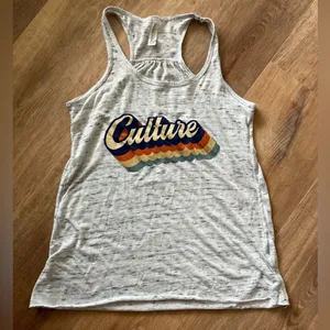 Bella canvas Tank- “Culture” on front. thumbnail 1