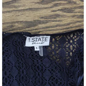 1.State Womens Convertible Cover Up Tank Dress Swim DS93042921S Navy Blue S thumbnail 4