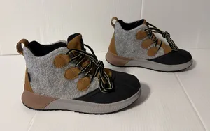 RIHERO leather suede hiking ankle booties women size 8 thumbnail 1