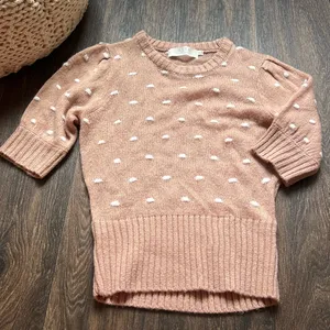 ASTR Polka Dot Short Sleeve Sweater thumbnail 1